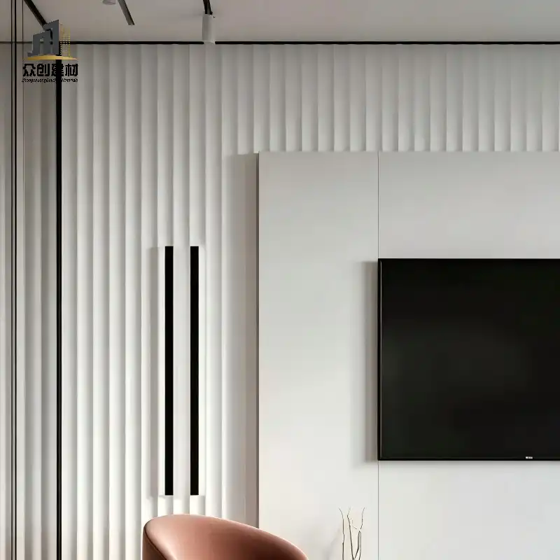 extruded aluminum wave panel
